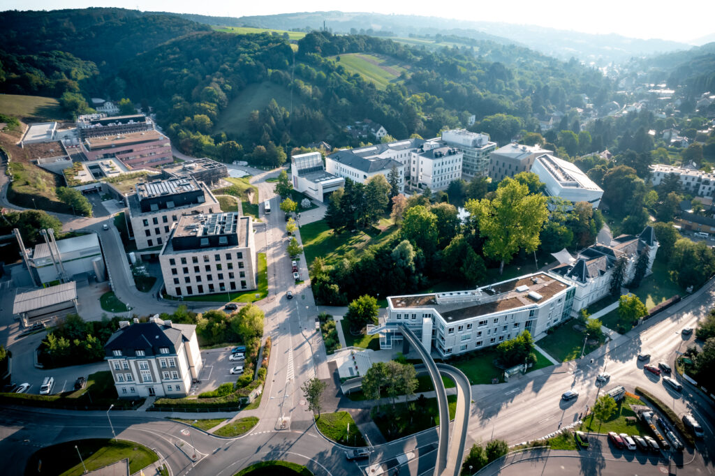 ISTA Campus from above